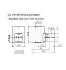 Coil 12VDC 30W fi20.75 h = 57.3mm